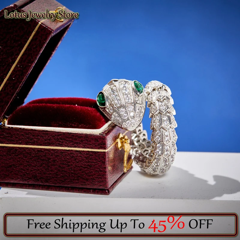 

Женское кольцо в форме змеи, большое регулируемое кольцо серебряного цвета, ювелирное изделие для свадебной вечеринки, подарок на день рождения