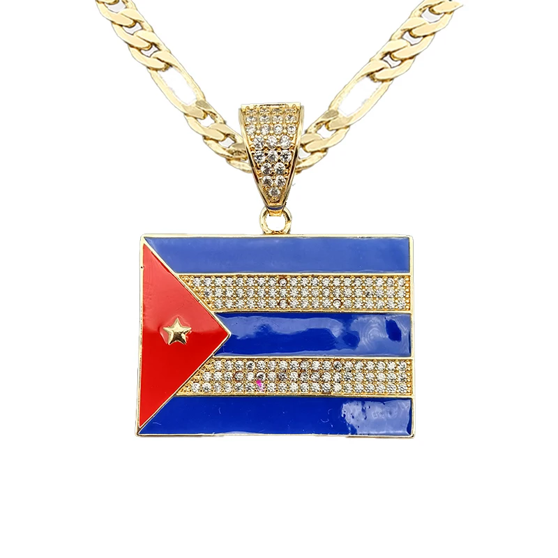 

Puerto Rico Map Frog Colored Flag Pendant Accessories Gold Color PR Puerto Ricans Accessories