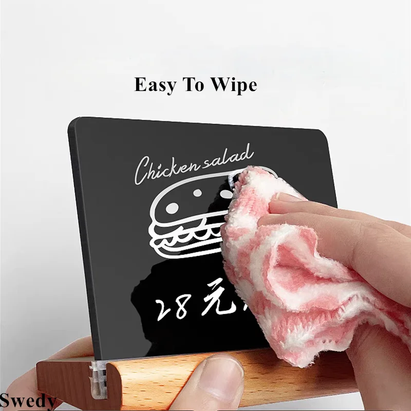 100x85 мм деревянное основание подставка для классной доски ресторан кофе хлеб меню