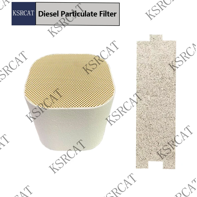Фото Фильтр Cordierite DPF 143x143x148 мм для выхлопной системы bmw DPF 118d 2.0 T 2014 EURO 5 Di №1