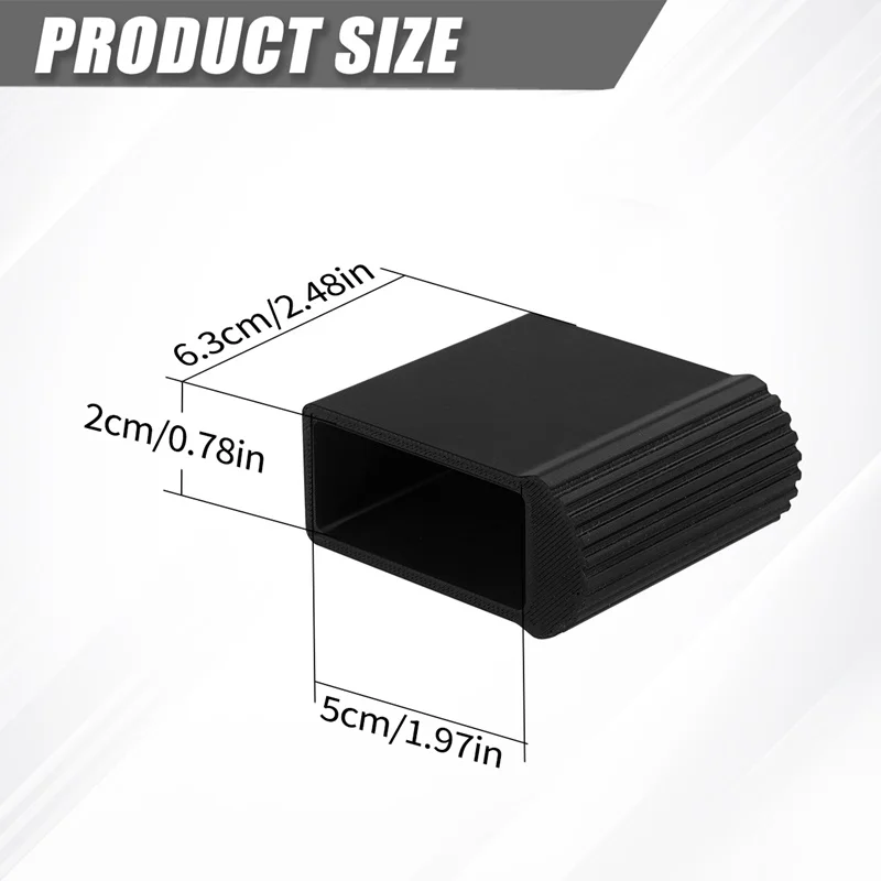 

1/2 шт. нескользящие резиновые подушечки для ножек лестницы, чехлы для ножек мебели, сменные защитные чехлы, напольная крышка для ступенек, верхняя обувь для лестницы