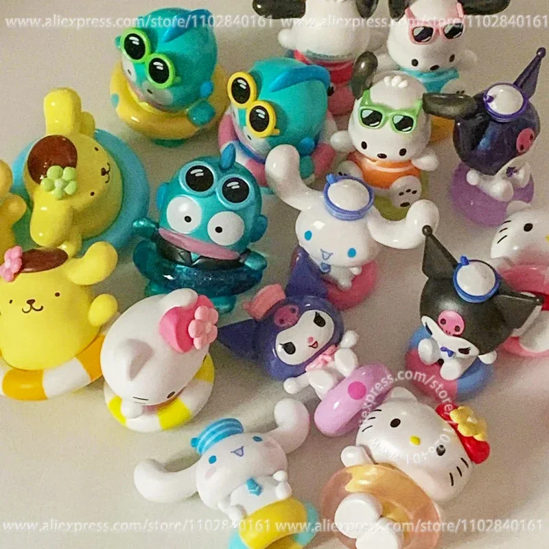MINISO слепая коробка Sanrio Family Tour Moment Series милая забавная кукла-боб мини-кукла Hello Kitty