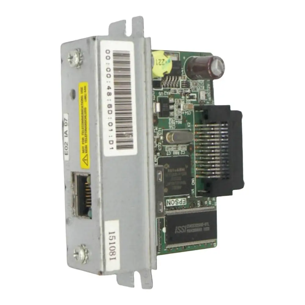 UB-E02 M155B Интерфейсная плата Ethernet RJ-45 Подходит для серии EPSON TM-U200 TM-H5000/H5000II TM-L90 M129H 88IV