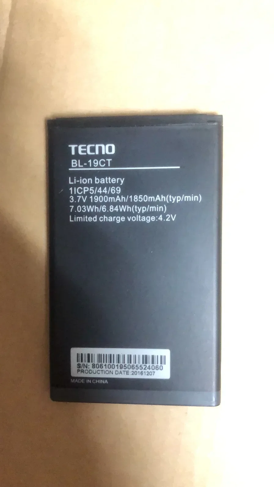 Аккумулятор для TECNO BL-25BT BL-29BT BL-15FT BL-15DT BL-19CI BL-19CT BL-15GI BL-24ET