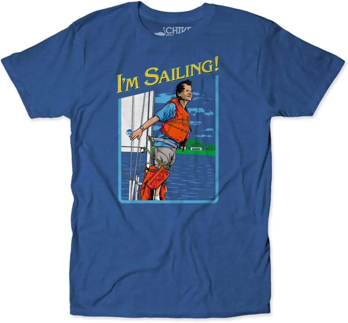 Футболка с изображением Билла Мюррея из фильмов Боб я парусный спорт