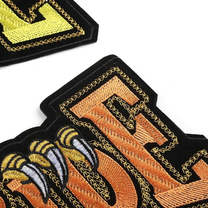 Крутые нашивки с Орлиной лапой для езды вышивка одежды наклейка в стиле панк