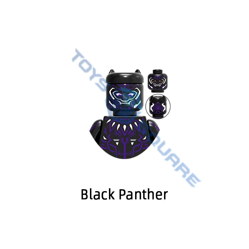 Конструктор Черный Эрик пантера килмонгера Баку Каби бури модель кубики MOC набор