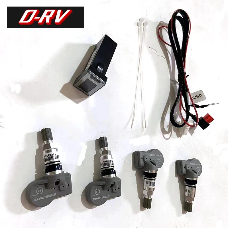 TPMS для 2019-2024 Suzuki Jimny JB74 JB64 Автоматическая Беспроводная система мониторинга давления в шинах TPMS с встроенным ЖК-дисплеем