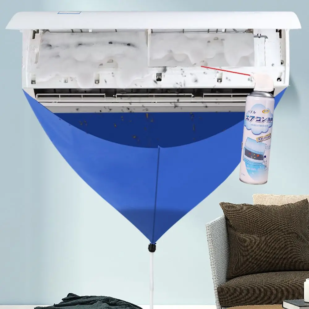 

Waterproof Convenient Time-saving With Tube Air Conditioner Cleaning Cover Dustproof Bag Air Conditioner Accessories