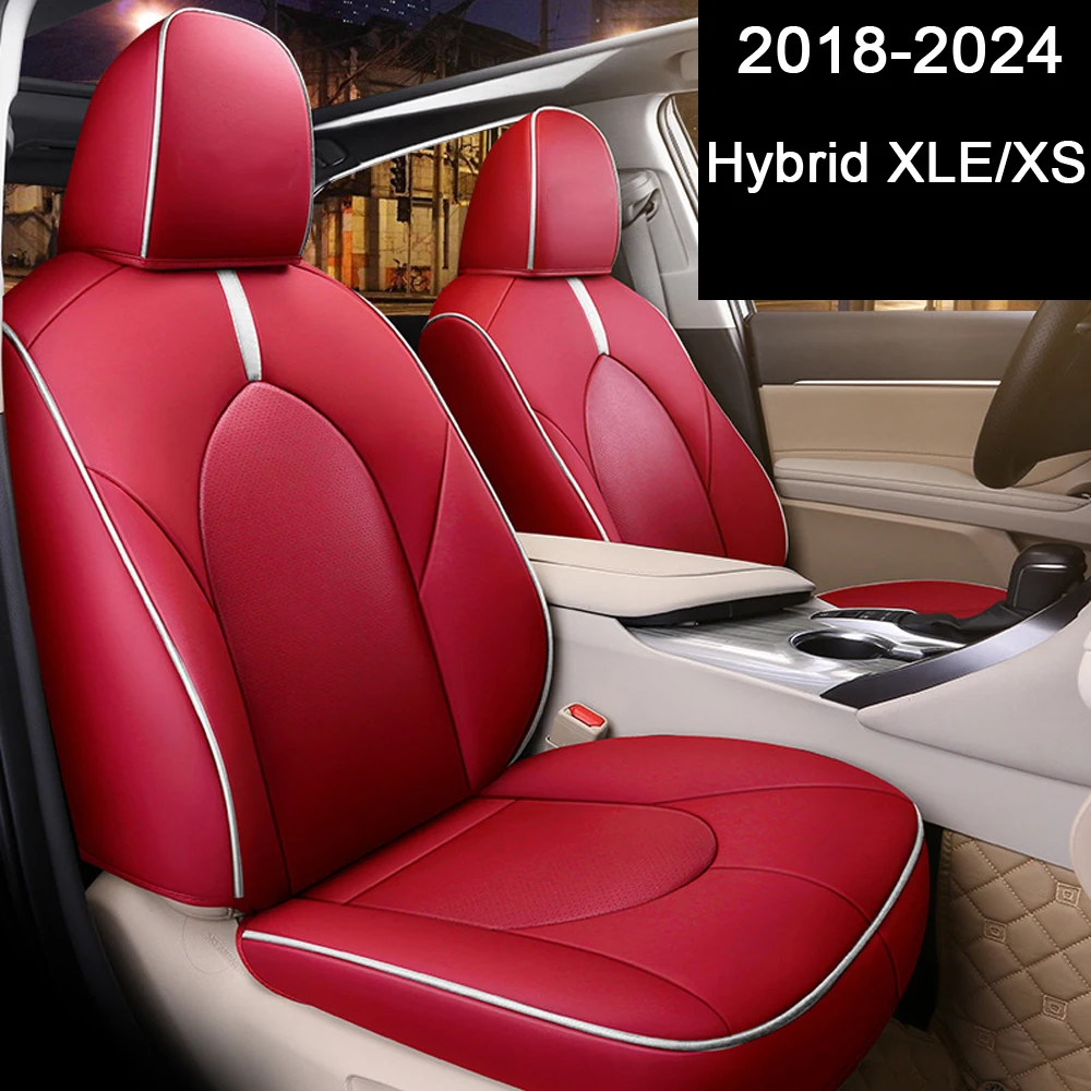 Автомобильные Чехлы На Сиденья полный комплект 5 сидений для Toyota Camry 2018 20019 2020 2021