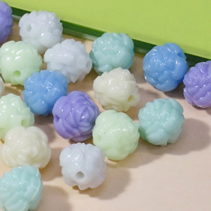 

DIY12mm30/50/100pcs/lot seed beads charm bracelet charms for bracelet making wholesale jewelry jewellery heart beads
