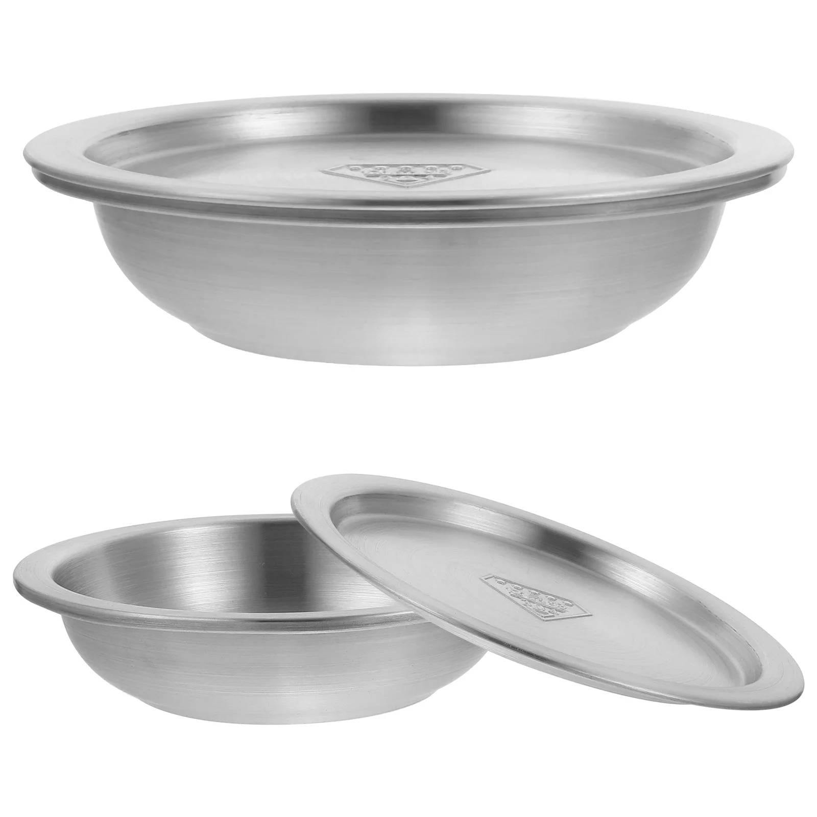 

2 Pcs Soy Sauce Small Condiment Plate Containers For Outdoor Restaurant Cups Salad Dressing 304 Stainless Steel Holder Travel