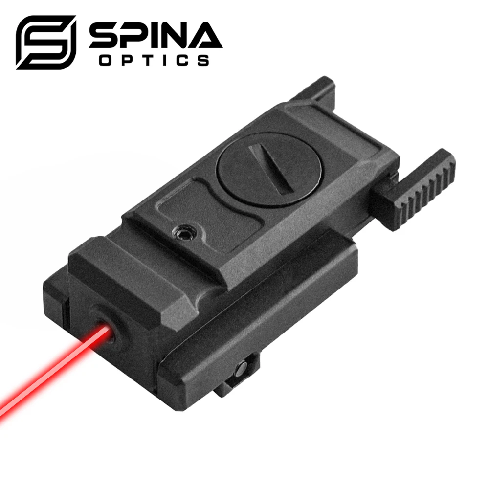 

Low Profile Gun Laser Sight Tactical Laser Pointer Airsoft Pistol 20mm Picatinny Weaver Mount & 3/8" 11mm Dovetail Mount