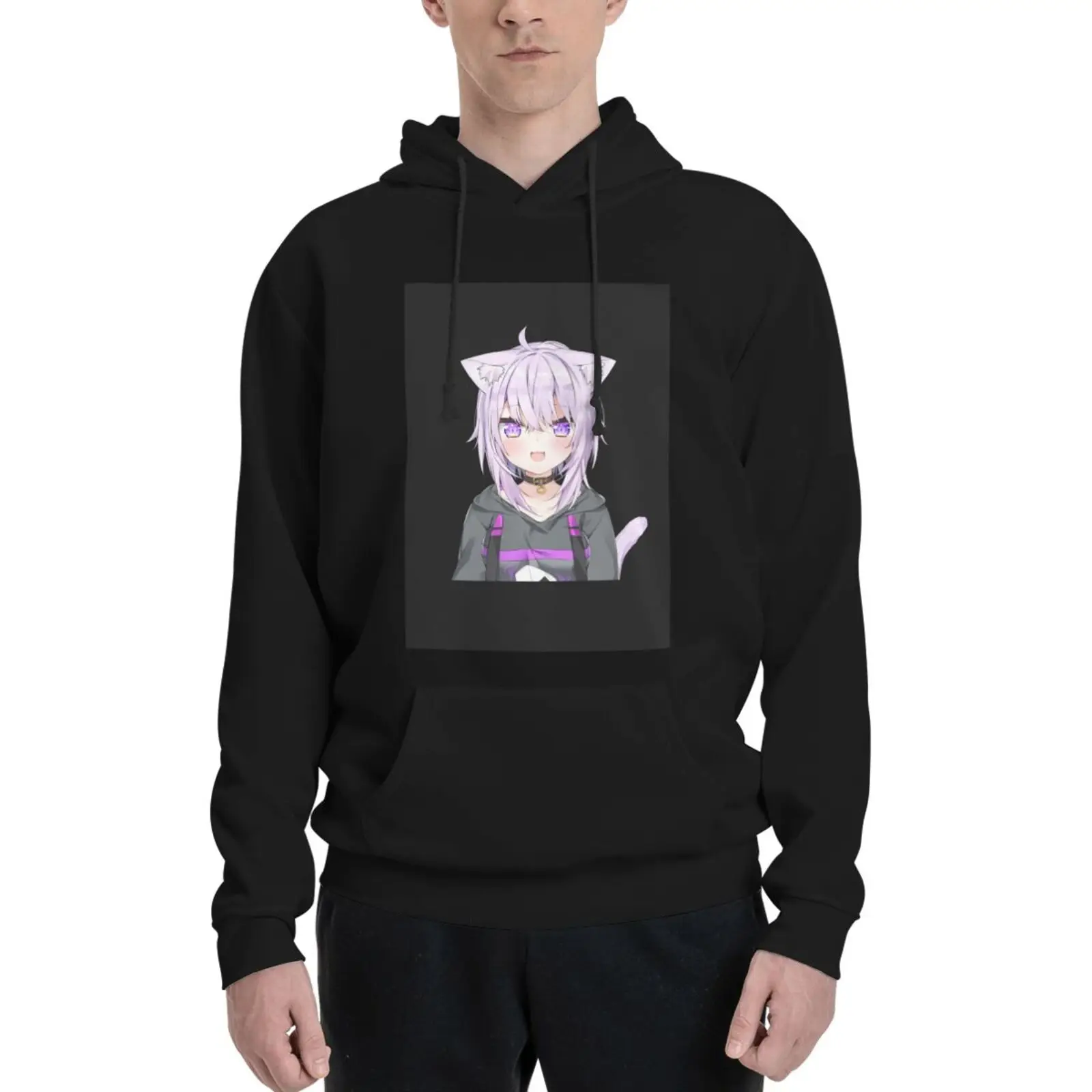 

Nekomata Okayu - Hololive 2743 Hooded Sweatshirts Hoodies Man Sweater Jacket Anime Things Hoodies Sweat Oversize Men's Hoodies