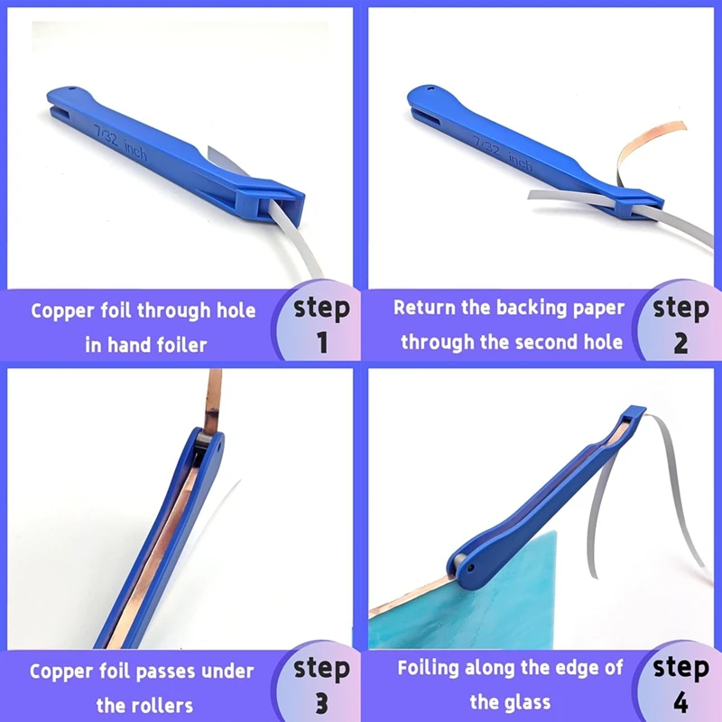 Медная фольга с черной подложкой для витражей толщина 1 5 М 2 рулона по 36 Ярдов