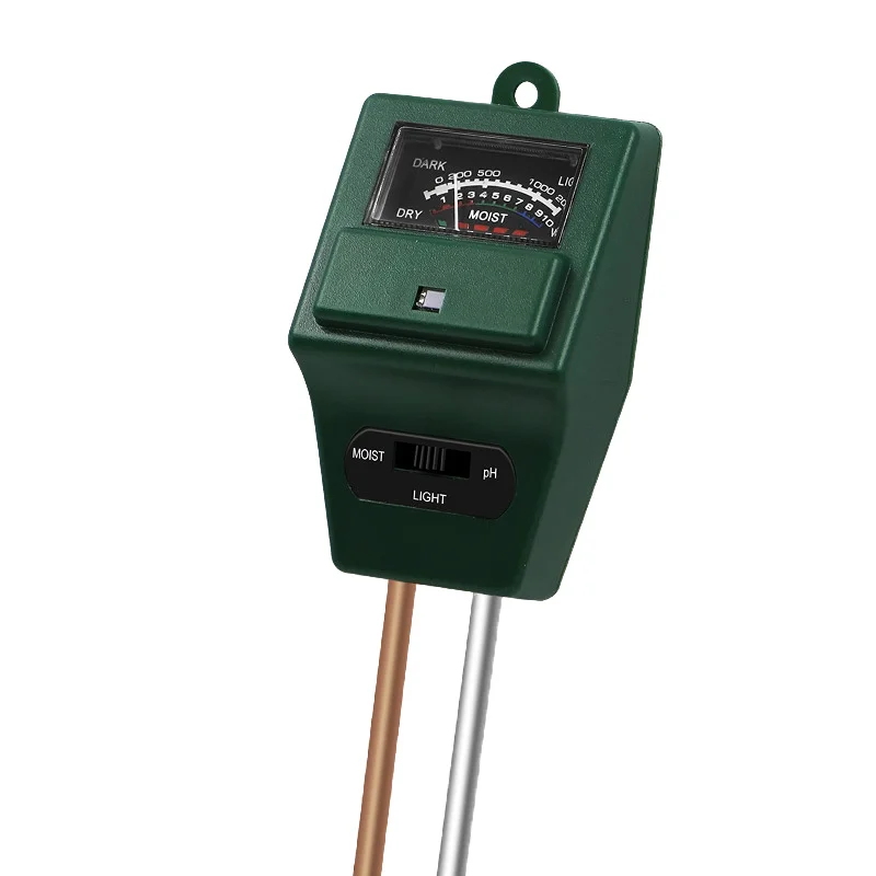 

3 In 1 Soil PH Meter Flower Pot Hygrometer Plants Growth Soil Moisture Tester Light Intensity Meter Instrument Garden Tool