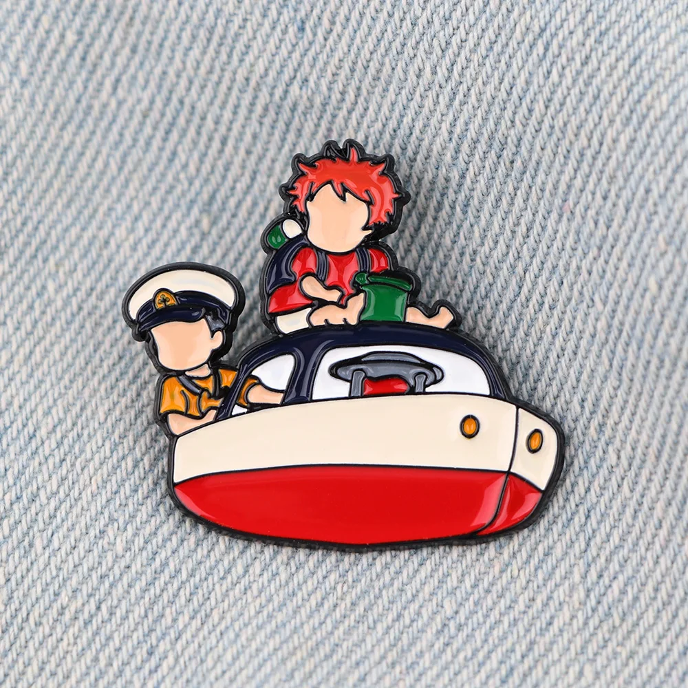 

Anime Enamel Pin Lapel Pins for Backpacks Gift Cute Things Brooches Manga Badges on Backpack Brooch for Clothes Jewelry Gifts