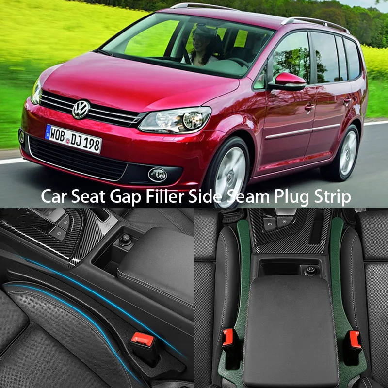 Для VW Touran2003-2015Car, наполнитель для зазора сиденья, полоса для бокового шва, герметичный зазор, противоударный зазор, принадлежности для украшения интерьера автомобиля