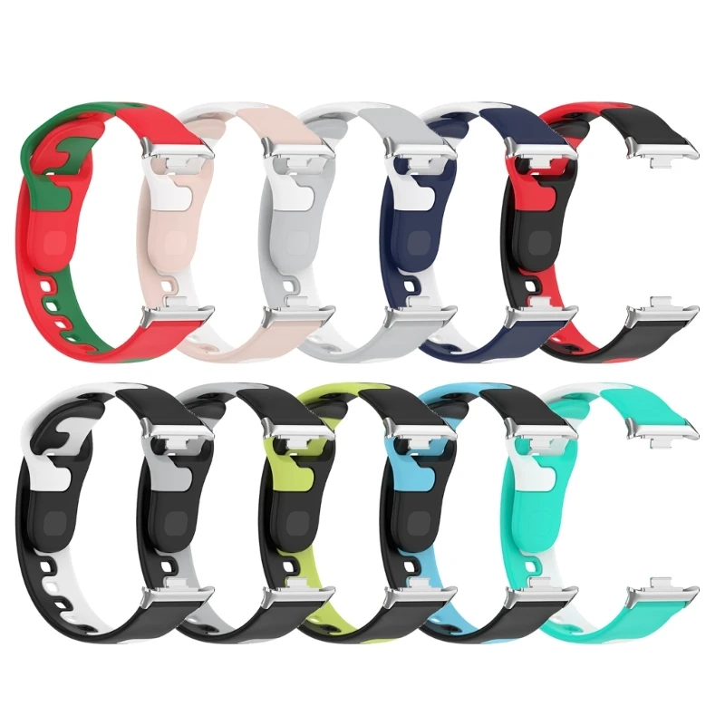 

Flexible Silicone Strap Enhances Your Fitness Experience for Smart Band 8 N0HC