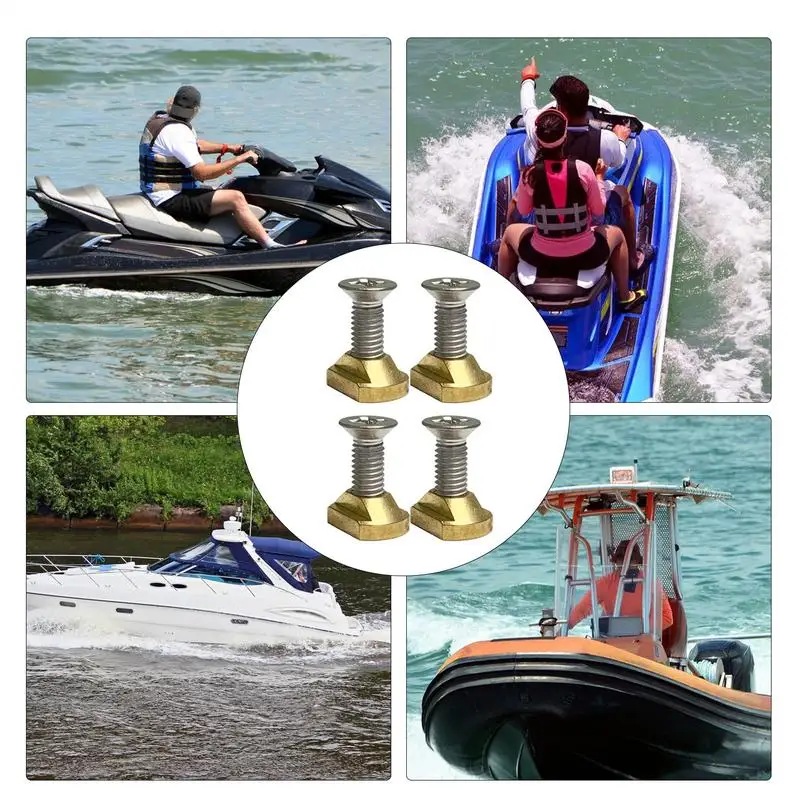 4 шт. фольга Moun M8 Т-образная гайка монтажные Т-образные гайки на подводных крыльях