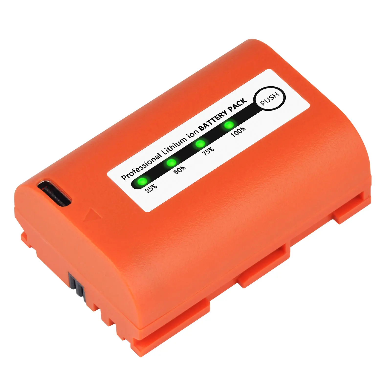 Аккумулятор Batmax 2800 мАч LP-E6N с входом Type-C для Canon EOS R7 R6 5D Mark II III 5DS R 60D 70D 80D 7D mark