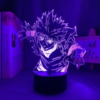 anime hunter x hunter killua 3d led light for bedroom decor nightlight birthday gift acrylic led night lamp hxh killua godspeed
