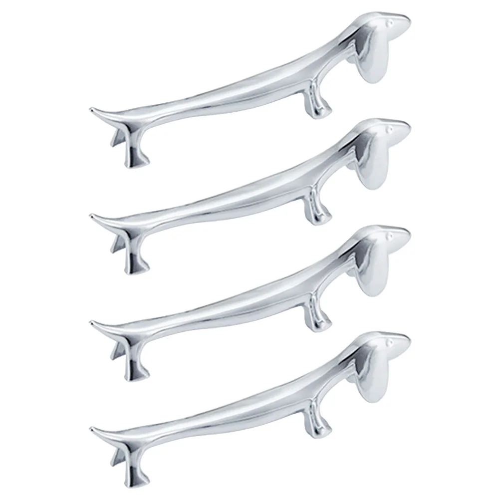 

Holder Rest Chopstick Chopsticks Rack Stand Spoon Rests Dog Spoons Cutlery Metal Kitchen Fork Alloy Tableware Racks Cute Tray