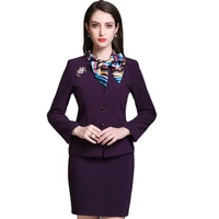 new explosion style self cultivation professional suit female white collar suit wholesale womens suits