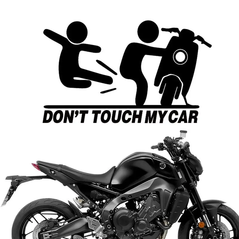 10X6 см не прикасайтесь к моему автомобилю наклейки на автомобиль 10 шт.