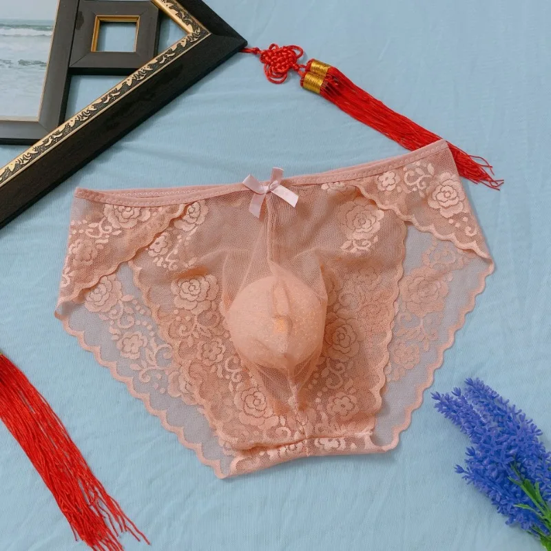 Сексуальные кружевные трусы мужское U-образное выпуклое нижнее белье бесшовные