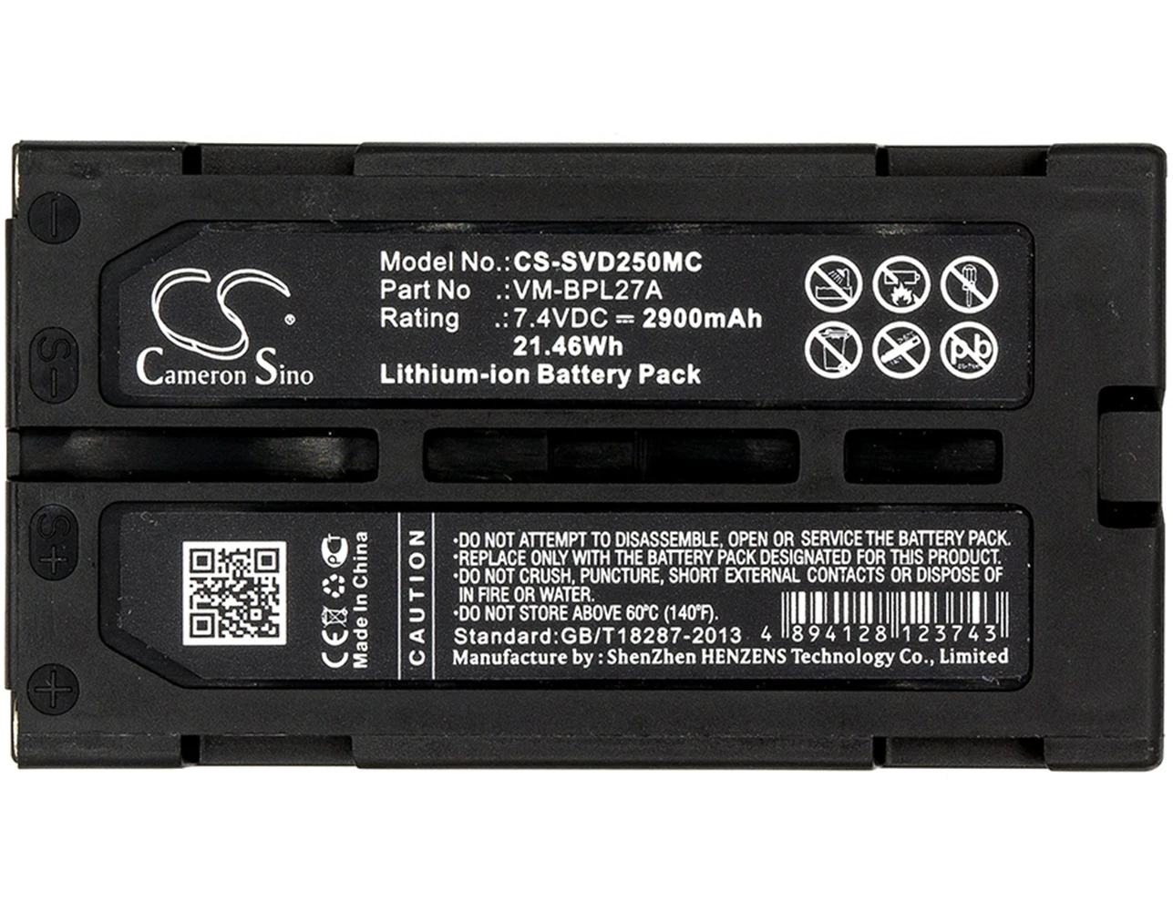 

Cameron Sino 2900mA Battery for Panasonic NV-GS80,NV-GS80EB-S,NV-GS80EG-S,NV-GS80E-S,NV-GS85,NV-MX500A,PV-GS120,PV-GS150