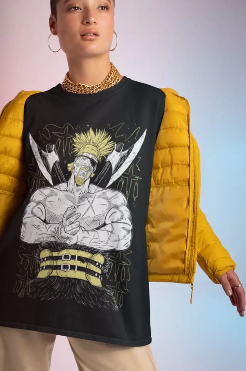 Футболка унисекс с рисунком из аниме Thorfinn Son of Thors рубашка манги и викингов