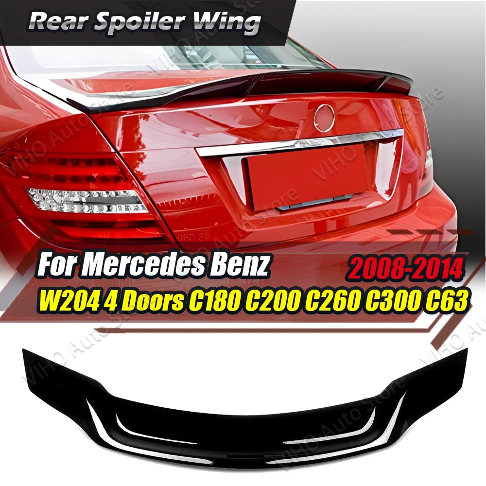 Для Mercedes Benz C Class W204 C180 C200 C260 C300 C350 C43 C63 AMG 4-дверный 2008-2014 Автомобильный задний