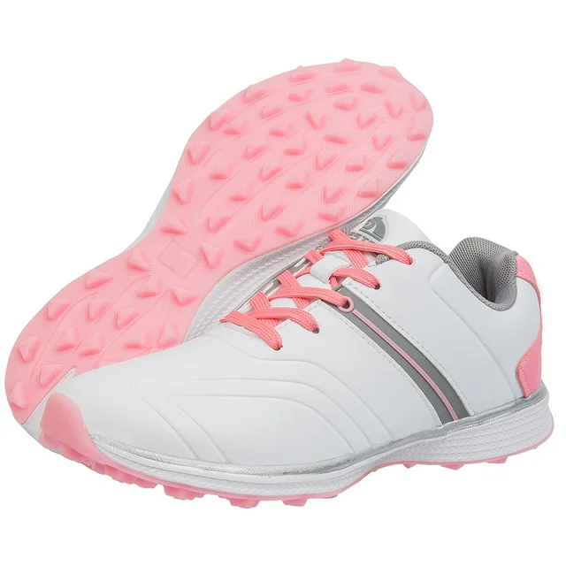 Women's Waterproof Golf Shoes Professional Lightweight Golfer Footwear