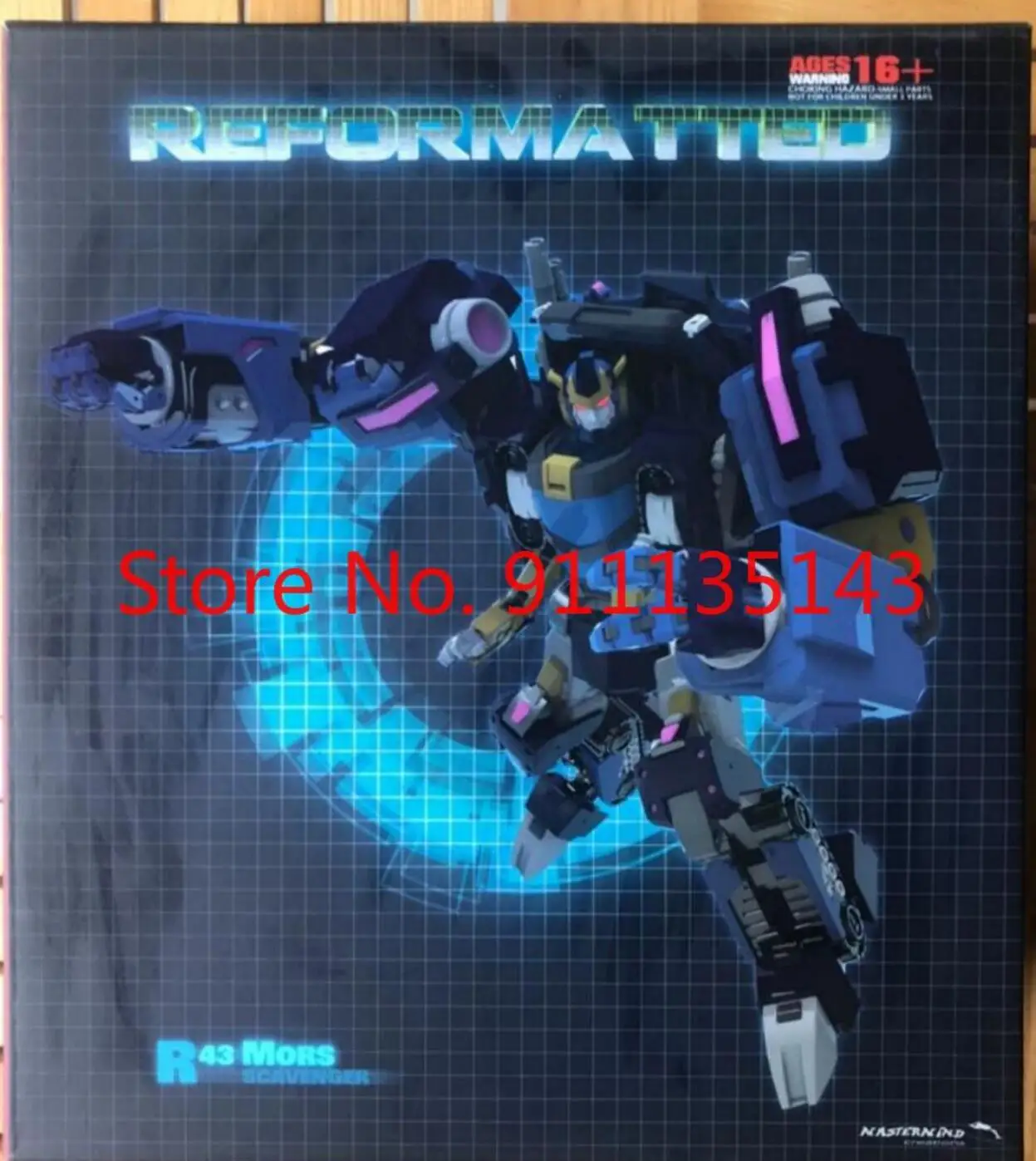 

Mastermind Creations MMC R-43 R43 Mors G1 Collectible Action Figure Robot Deformed Toy in stock