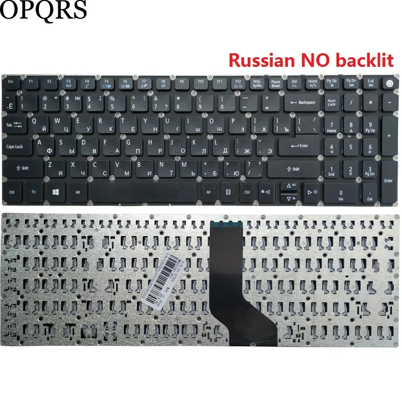 Для Acer Aspire F15 F5-521 F5-571 F5-571T F5-571G F5-572 F5-572G русская/английская/испанская/немецкая
