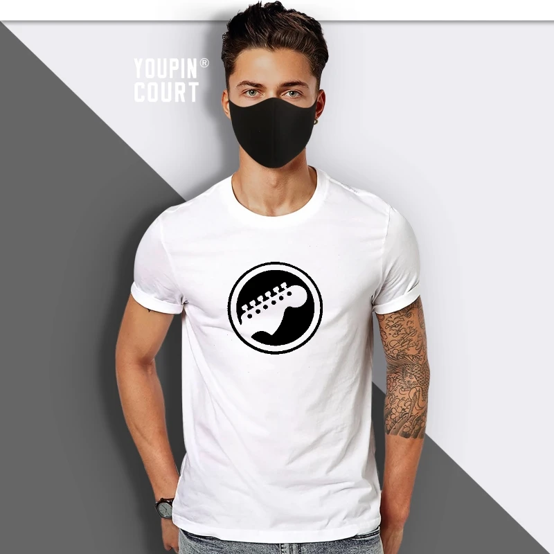 

Мужская футболка с изображением головы гитары звонка