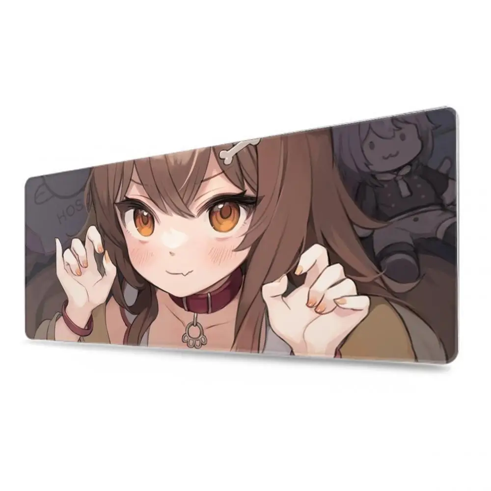 Hololive Inugami Korone коврик для мыши клавиатура большой 1200X600 мм настольный ПК геймер