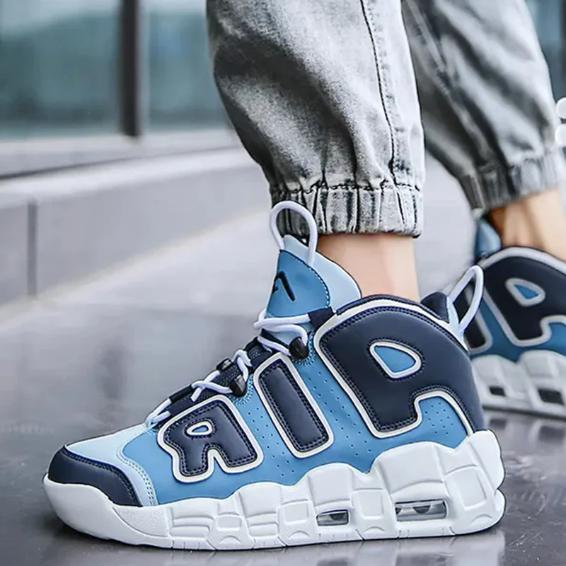 NEW Men Shoes Casual Sneakers High Top Air Basketball Tennis Lace-Up Male Student Teens Light Breathable Running Lovers shoes