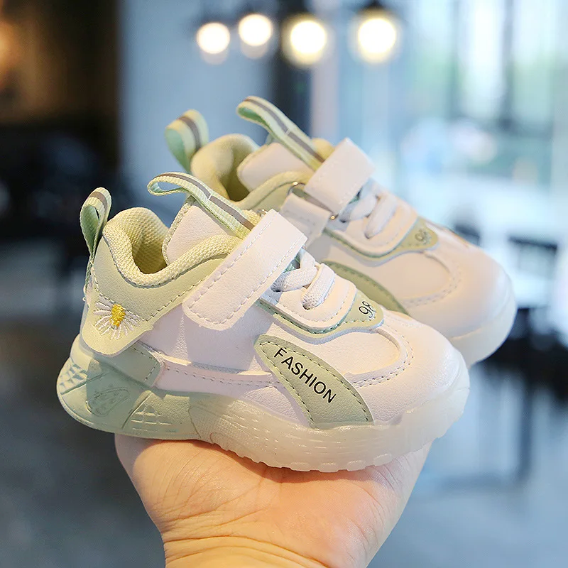 Baby Shoes Toddler Girls Boys Sports Shoes for Children Girls Baby Leather Flats Kids Sneakers Fashion Casual Infant Soft Shoes