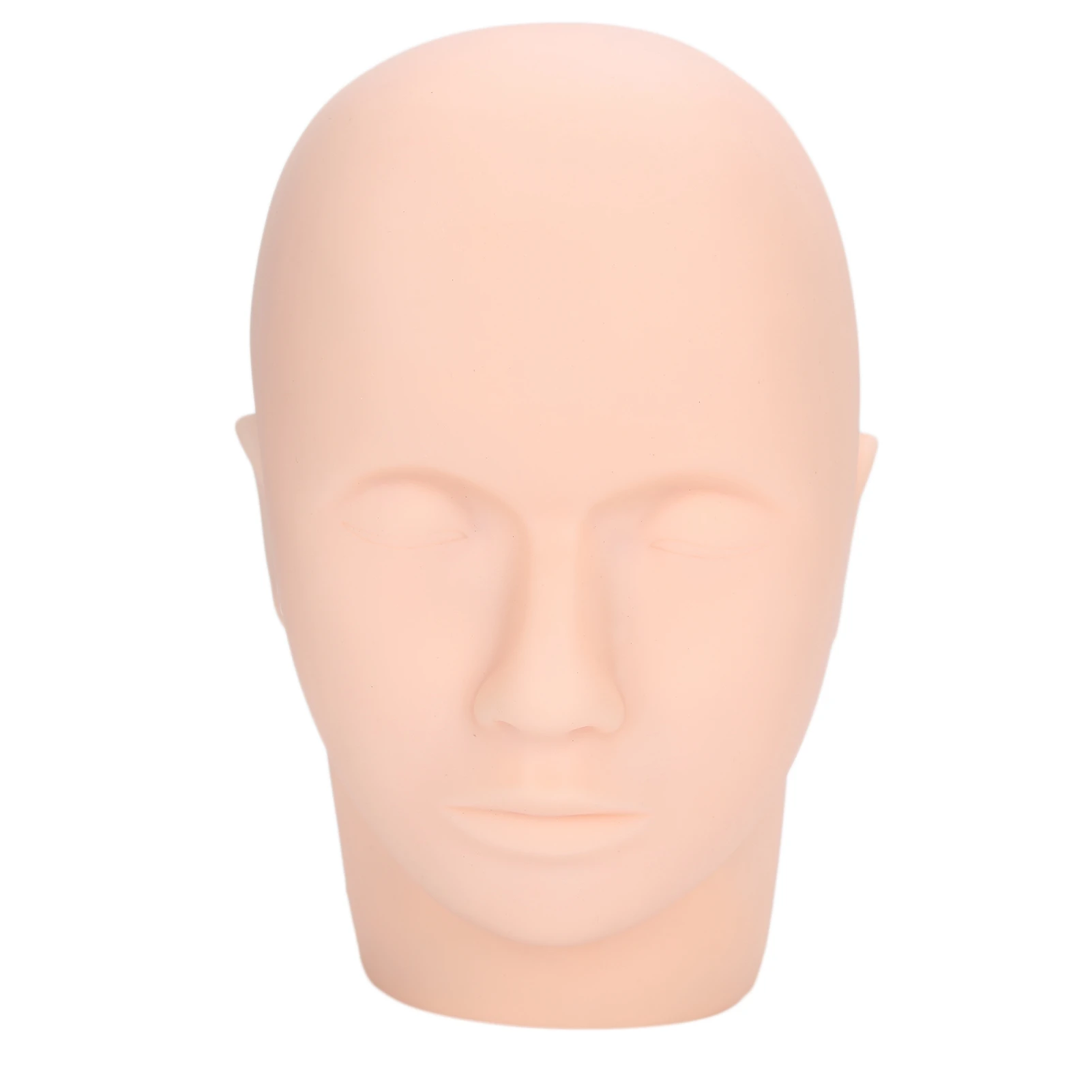 

Silicone Eyelash Extension Mannequin Head Beauty Makeup Tattoo Training Head Accessory