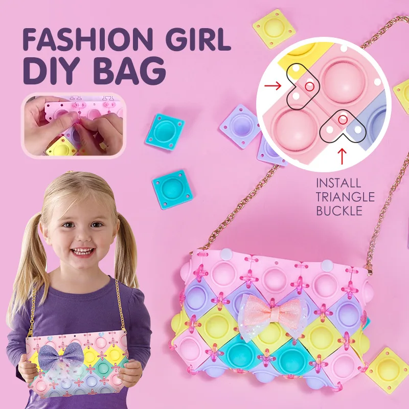 

Наборы для творчества для взрослых, детей, искусство и ремесла, детские игрушки, обучающие самодельные сборные монеты, кошелек, мягкие резин...