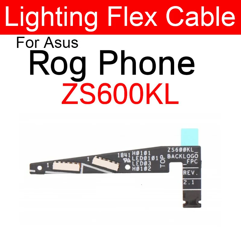 Фото Легкий гибкий кабель для ASUS ROG Phone 2 II ZS660KL I001D ZS600KL Z01QD Лента управления освещением ROG Phone 3 ZS661KL Rog 5 ZS673KS №2