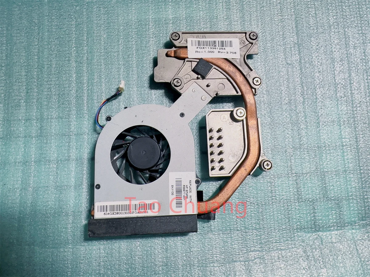 

For HP 4520s 4720S cpu cooling fan radiator 598677-001