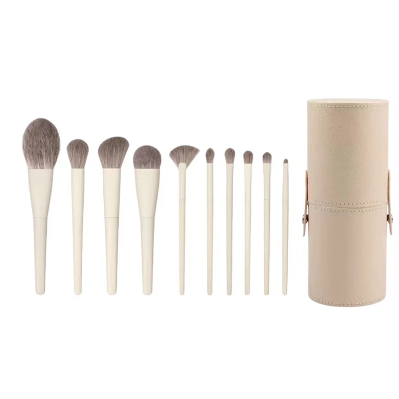 

10 Sets Of Makeup Brushes, Brushes Makeup Brushes Beginners' Beauty Tools A Full Brushes
