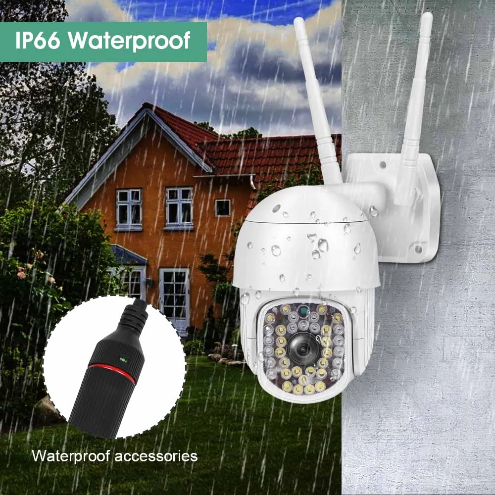 HONTUSEC Yoosee HD IP Camera 5MP WiFi PTZ Outdoor Waterproof Wifi Security Human Automatic Tracking Night Vision |