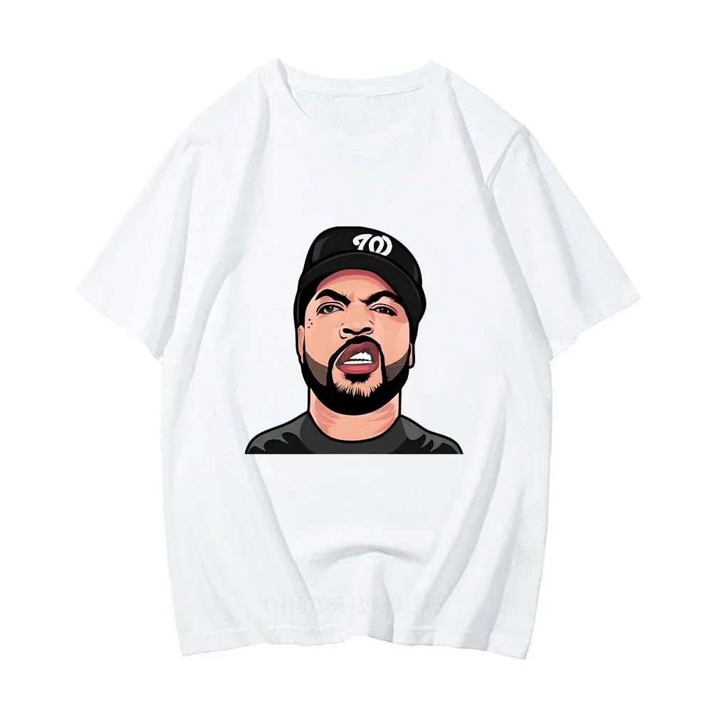 Футболка IceCube для весны Модная хлопковая футболка в стиле хип-хоп с коротким