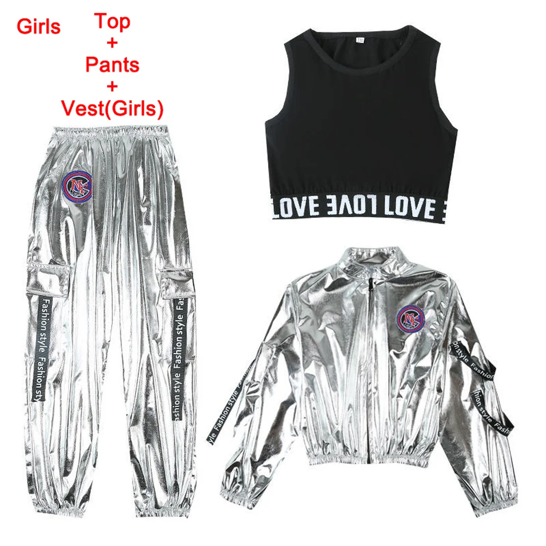 Лидер продаж 2022 детские костюмы в стиле хип-хоп с космосом и астронавтом комплект