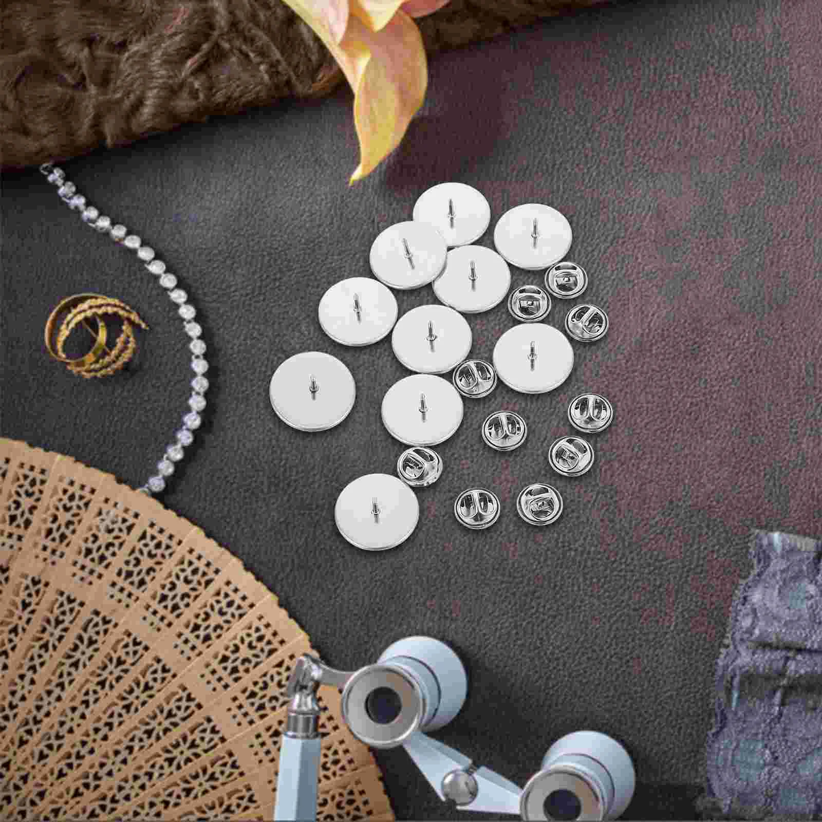 Основа для броши из нержавеющей стали 10 шт.