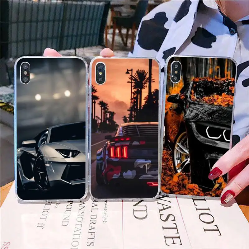 

Sports Cars Male Men Phone Case for iPhone 11 12 13 Mini Pro Max 8 7 6 6S Plus X 5 SE 2020 XR XS Case shell